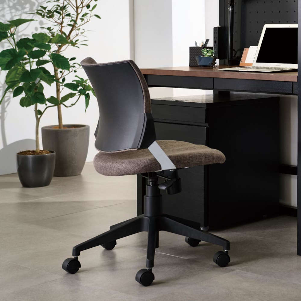 回転チェア Spinear アッシュブラウン ファブリック メーカー直送 ▼返品・キャンセル不可【他商品との同時購入不可】