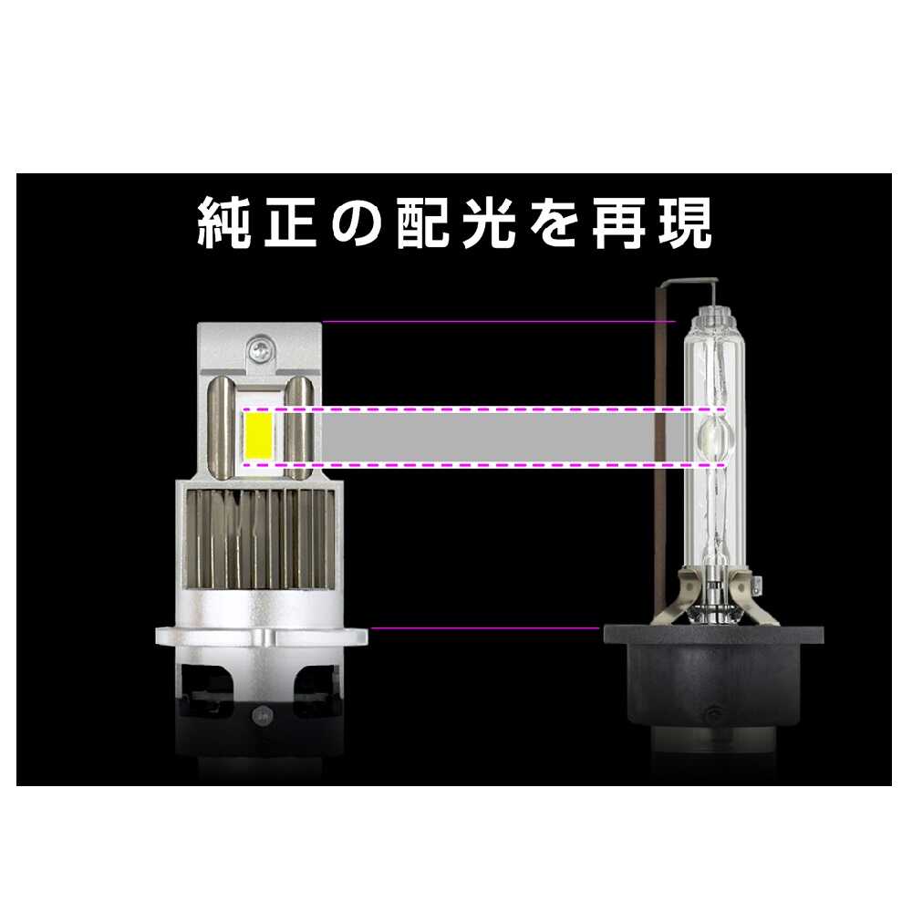 カシムラ HID LEDヘッドバルブ D2S/R 6500K NB207 2個入り