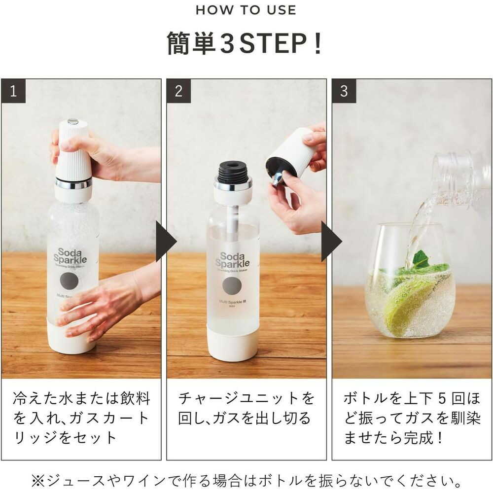 ソーダスパークル マルチスパークル3 MS4-PK 1台 ピンク