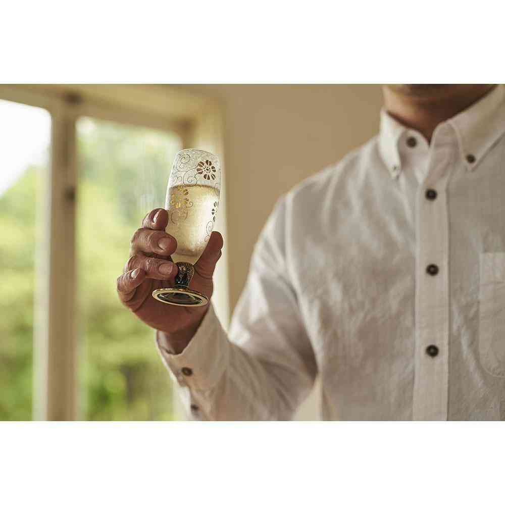 アデリア プレミアムニッポンテイスト みぞれ九谷 青粒鉄仙 1個