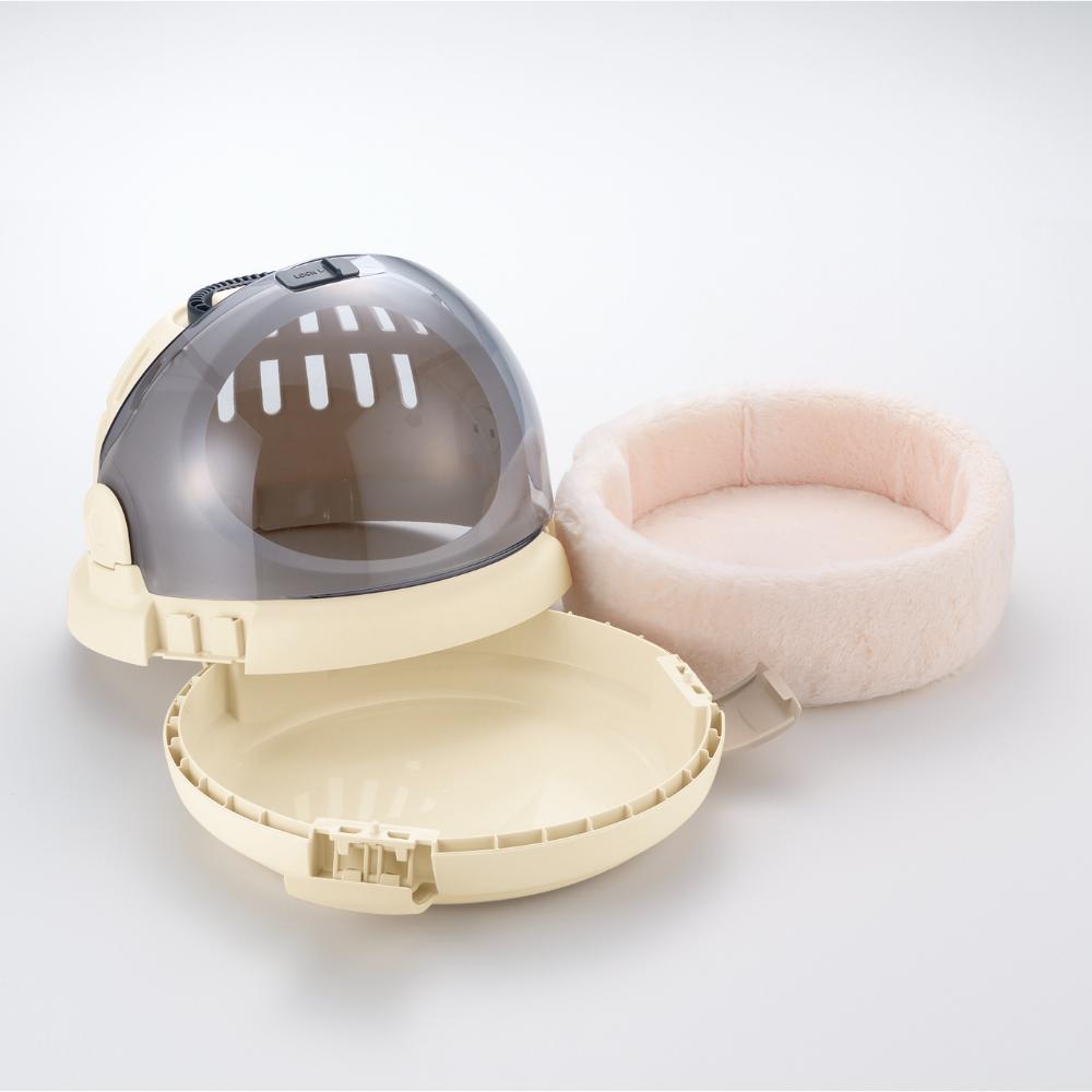 コロル おでかけネコベッド S ベージュ メーカー直送▼返品・キャンセル不可【他商品との同時購入不可】