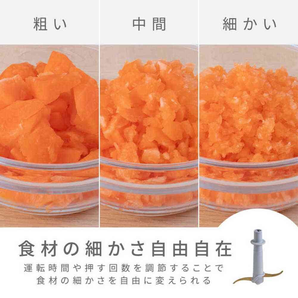 マカフル らく洗いフードプロセッサー 1台 ホワイト