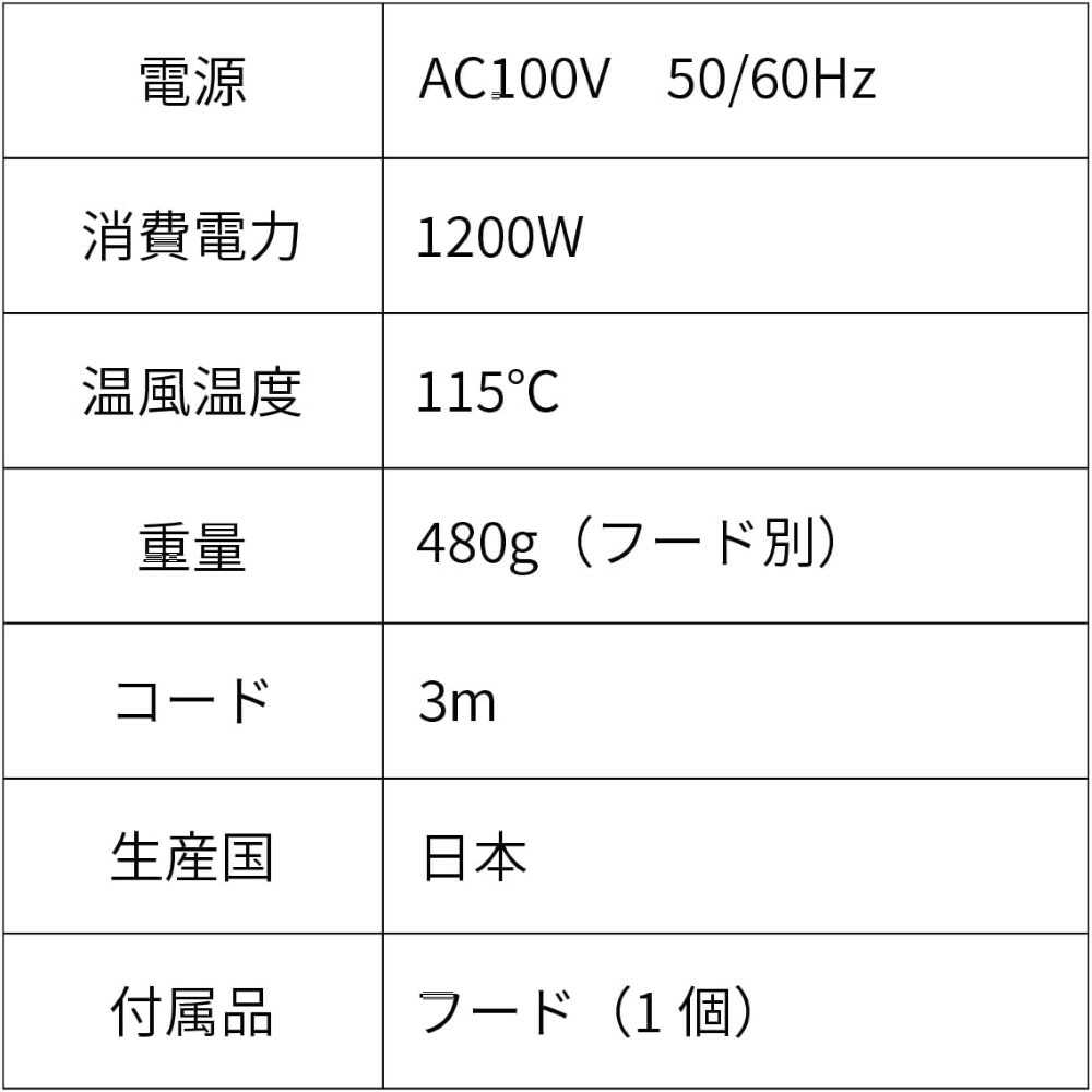 テスコム Nobby ノビー マイナスイオンヘアードライヤー NB2100 ホワイト 1台