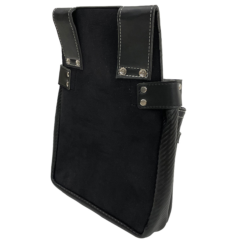 カーボンレザー釘袋 SK-CLK-BPブラック メーカー直送 ▼返品・キャンセル不可【他商品との同時購入不可】