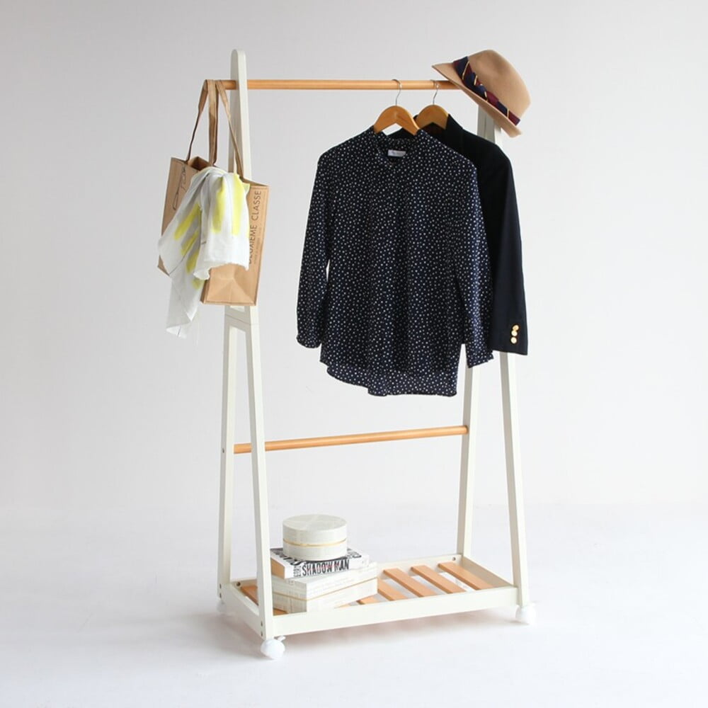 洋服掛け ツートンハンガー H-3200NAWH メーカー直送 ▼返品・キャンセル不可【他商品との同時購入不可】