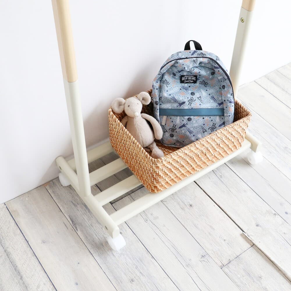 洋服掛け キッズハンガーラック ミル ILH-3685IV メーカー直送 ▼返品・キャンセル不可【他商品との同時購入不可】