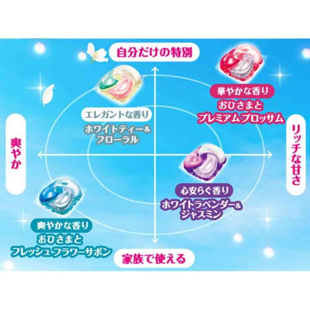 P&G ボールド ジェルボール4D 心弾けるホワイトティー&フローラル 本体 11個