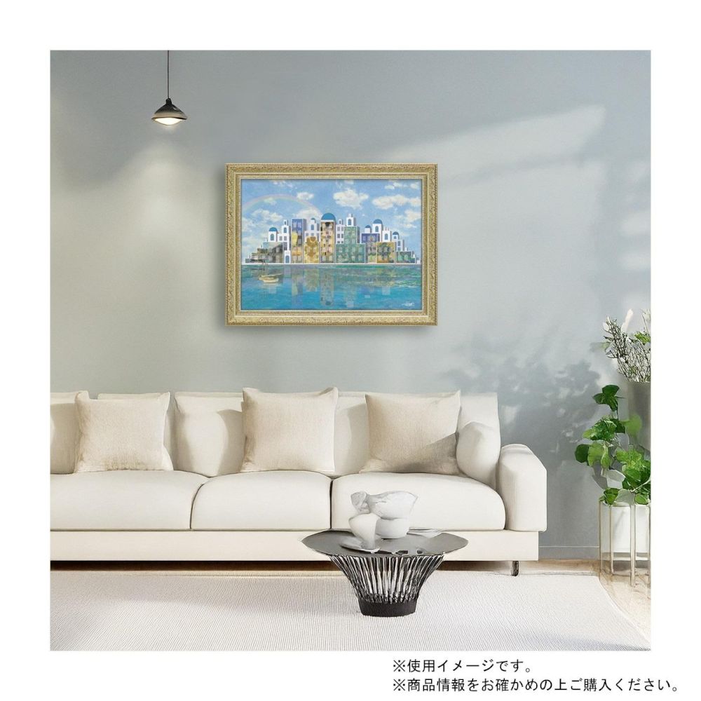 アートパネル 白石 創多 「名画のレイクアイランド」 【直送品】 返品・キャンセル・他商品と同時購入は不可