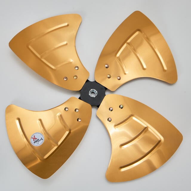 TRUSCO 全閉式工場扇 ジェネラルファン DC省エネ 据置きアルミハネ 【直送品】 返品・キャンセル・他商品と同時購入は不可