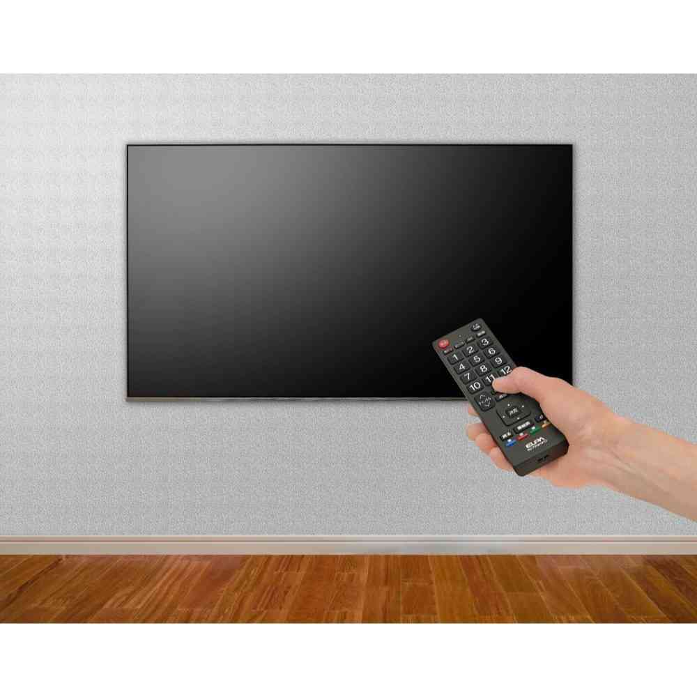 エルパ ELPA 抗菌テレビリモコン RC-TVK018TO