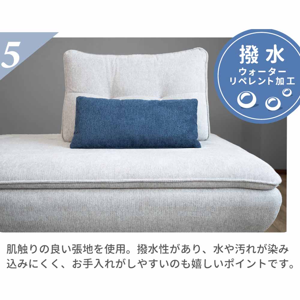 ソファー Isra 2P+背x2 GY、GY/BL 設置 メーカー直送▼返品・キャンセル不可【他商品との同時購入不可】