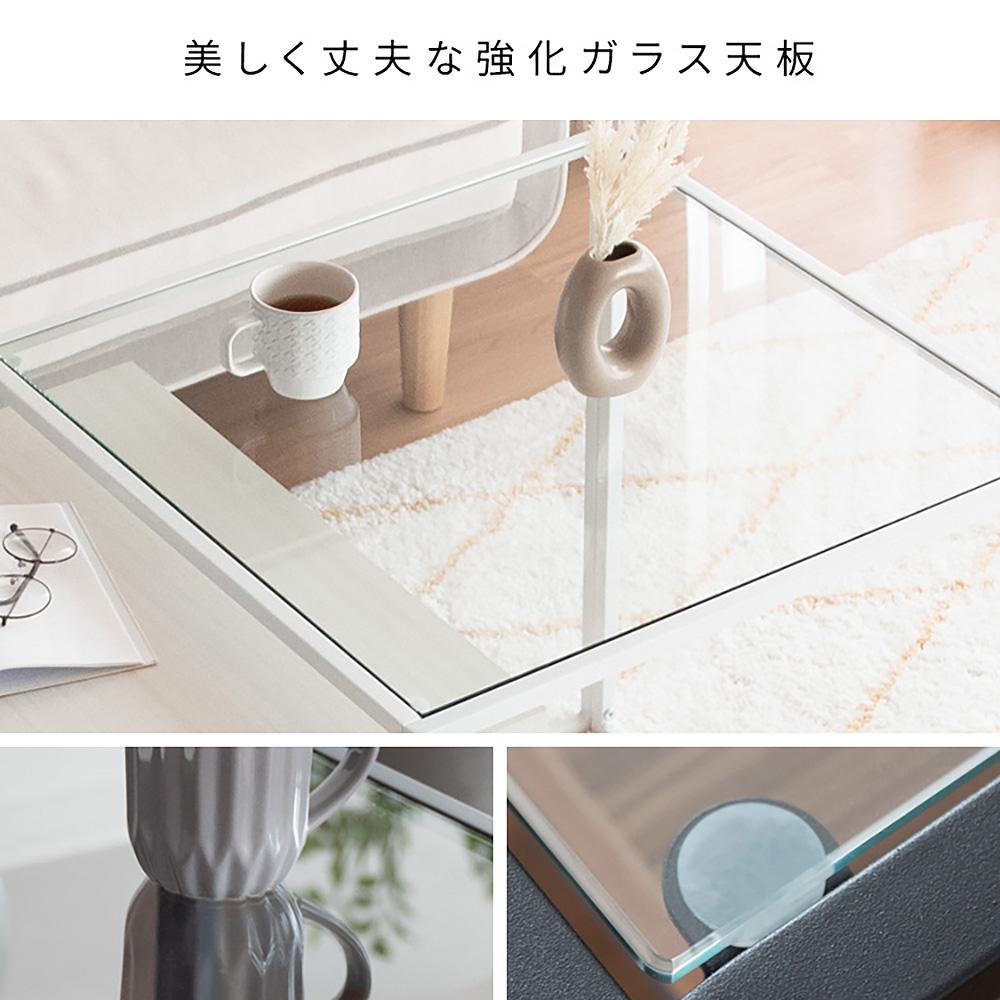 ネストセンターテーブル ポルカ NCT-M600 ブラウン メーカー直送 ▼返品・キャンセル不可【他商品との同時購入不可】