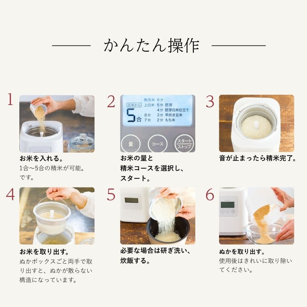 精米機 ライスクリーナー i-rice YE-RC25 ホワイト メーカー直送 ▼返品・キャンセル不可【他商品との同時購入不可】