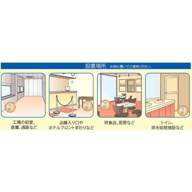 661715 アース 業務用ハニカム防虫ファンAC 【直送品】 返品・キャンセル・他商品と同時購入は不可