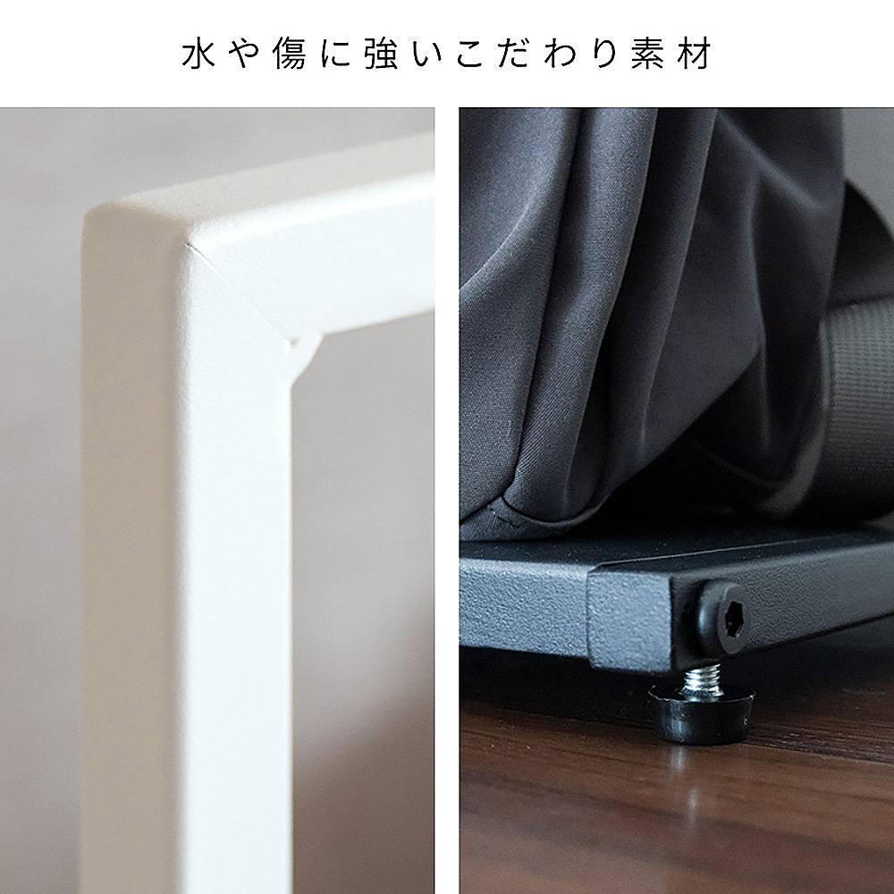 シンプルバッグハンガー テボーレ BHG-620 ブラック メーカー直送 ▼返品・キャンセル不可【他商品との同時購入不可】