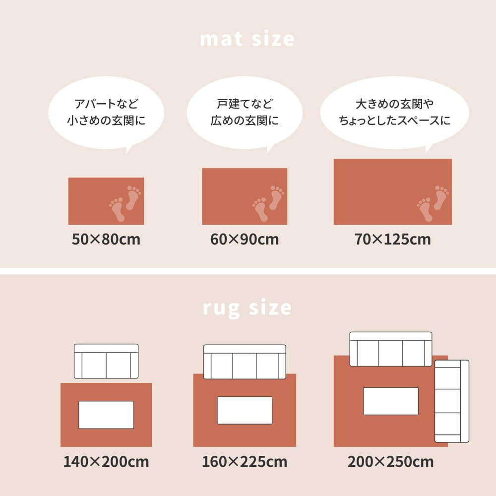 トルコ製 ウィルトン織の玄関マット RAKKAS 70×125cm メーカー直送 ▼返品・キャンセル不可【他商品との同時購入不可
