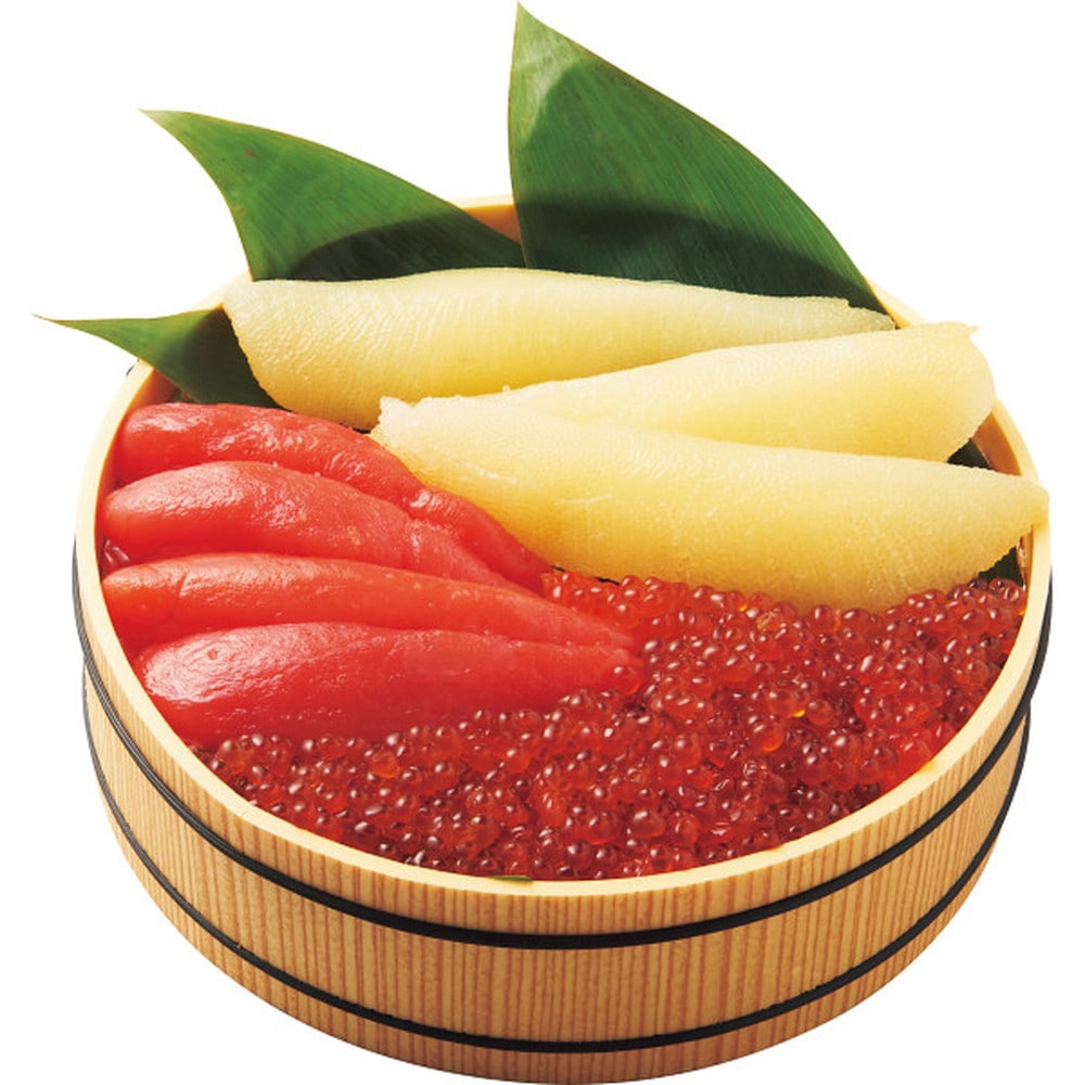 ◆【お歳暮限定】吉崎水産 迎春魚卵(3点セット)◇メーカー直送 ▼返品・キャンセル不可【他商品との同時購入不可】