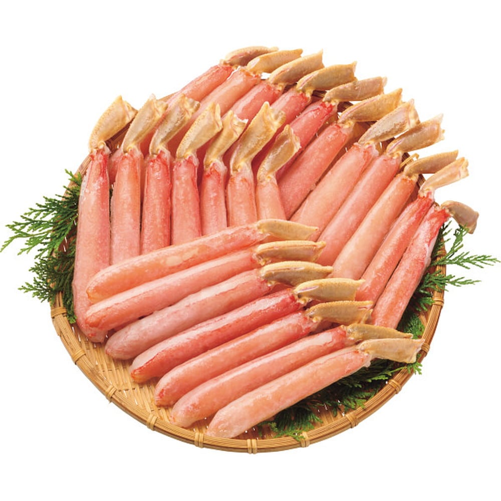◆【お歳暮限定】特大生ずわいがに脚ポーション(1kg)◇メーカー直送 ▼返品・キャンセル不可【他商品との同時購入不可】