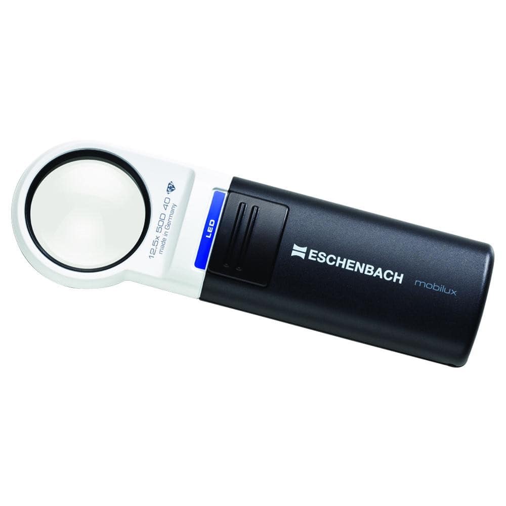 エッシェンバッハ LEDワイドライトルーペ (12.5倍) 1511-12 【直送品】 返品・キャンセル・他商品と同時購入は不可