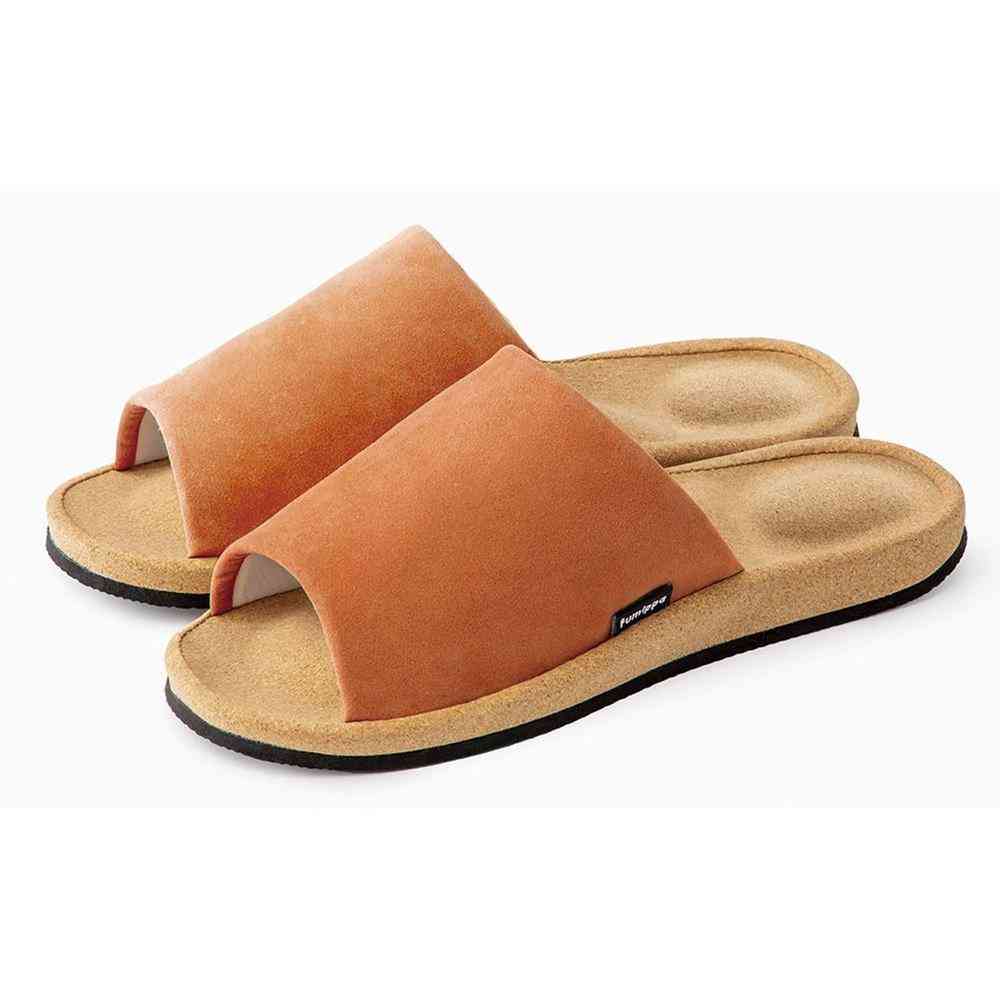 アルファックス ふみっぱ Fumippa 03ほぐし Mサイズ 1足 オレンジ