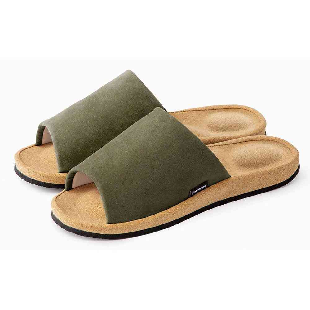 アルファックス ふみっぱ Fumippa 03ほぐし Lサイズ 1足 オリーブ