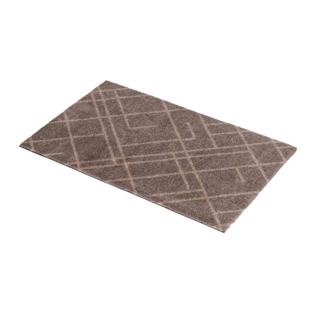 藤栄 tica copenhagen(チカ コペンハーゲン) フロアマット 40×60 LINES Beige/Sand