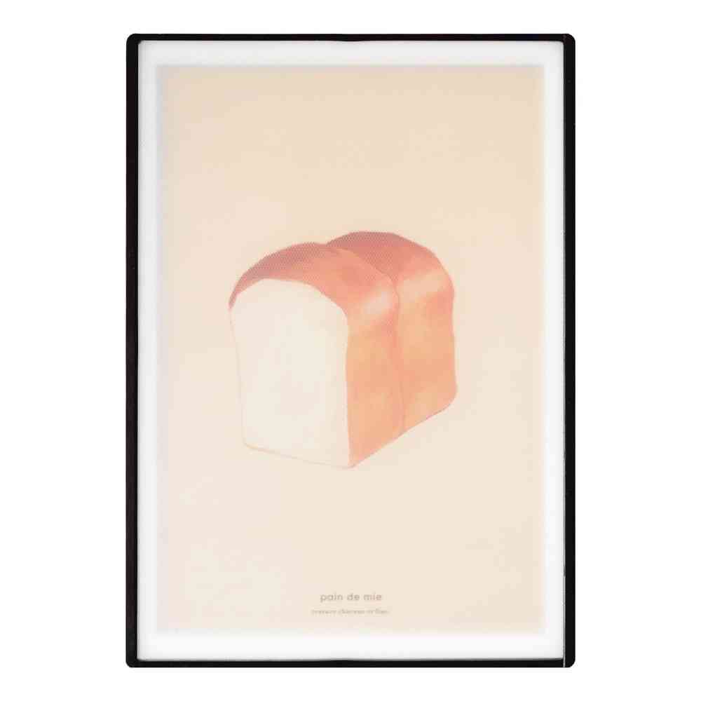 藤栄 アートまな板 M パン ART-004