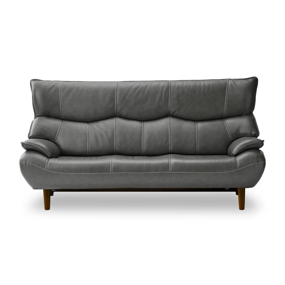 3人掛けソファ マリアン グレー 389082 メーカー直送 ▼返品・キャンセル不可【他商品との同時購入不可】