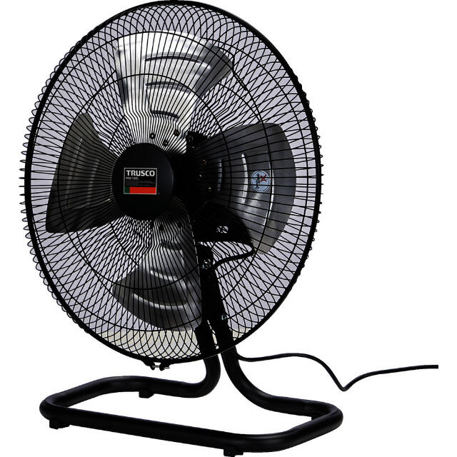 TRUSCO 全閉式工場扇 ジェネラルファン“大風量” 据置き アルミハネ 【直送品】 返品・キャンセル・他商品と同時購入は不可