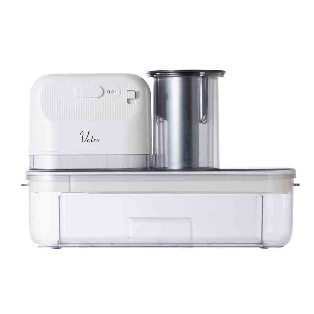 YAMAZEN 電動スライサー YSLA-Q45(W) ホワイト