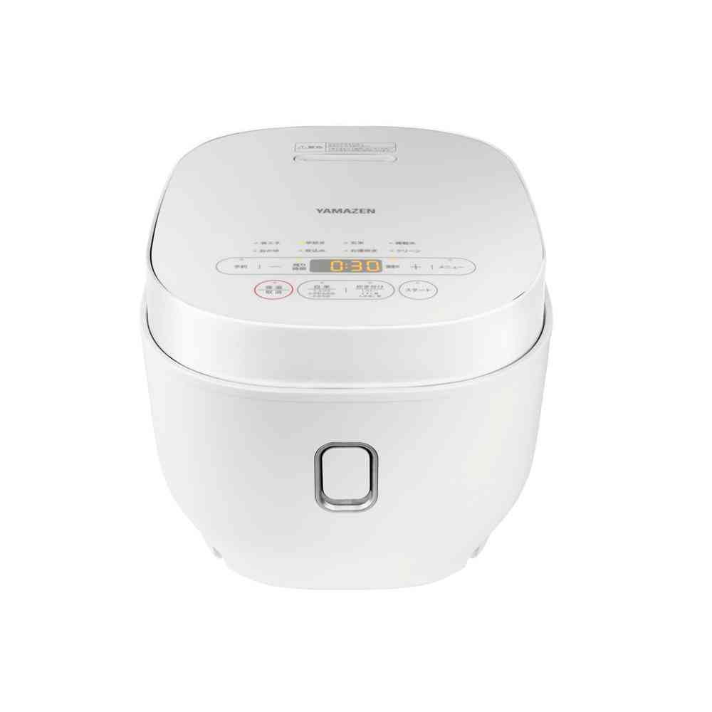 YAMAZEN マイコン炊飯器 5.5合 YJP-DM102(W) ホワイト