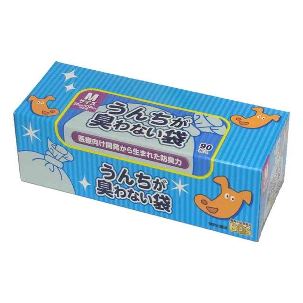 クリロン化成 うんちが臭わない袋 BOSペット箱型 M 90枚入