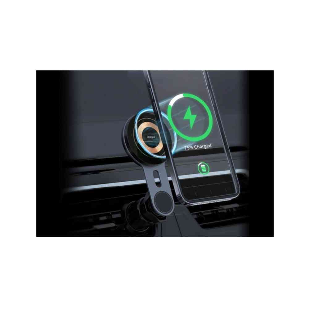 アークス スケルトンワイヤレスRS エアコン/ワイヤレス充電 マグネット ブラック X-347