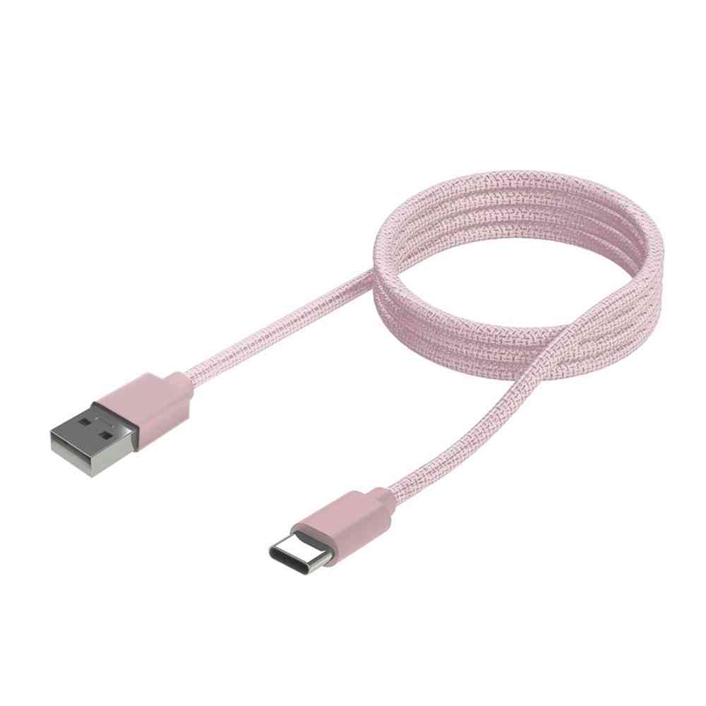 アークス くすみカラー充電ケーブルA+C ダスティーピンク X-367