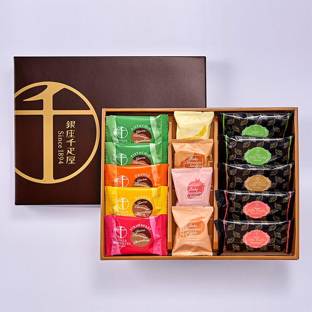 ◆銀座千疋屋 銀座ショコラセレクション×1箱 ◇メーカー直送▼返品・キャンセル不可【他商品との同時購入不可】