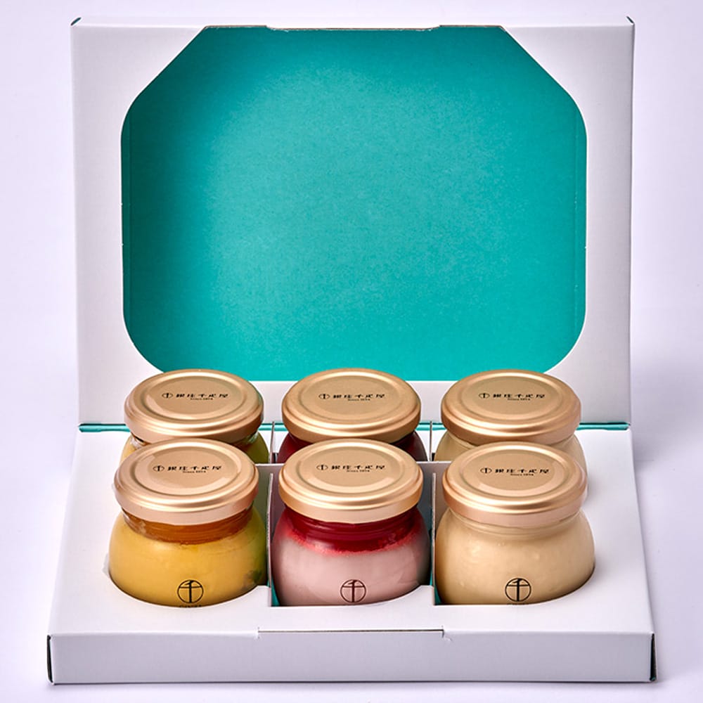 ◆銀座千疋屋 銀座プリン詰合せ 6個×1箱 ◇メーカー直送▼返品・キャンセル不可【他商品との同時購入不可】