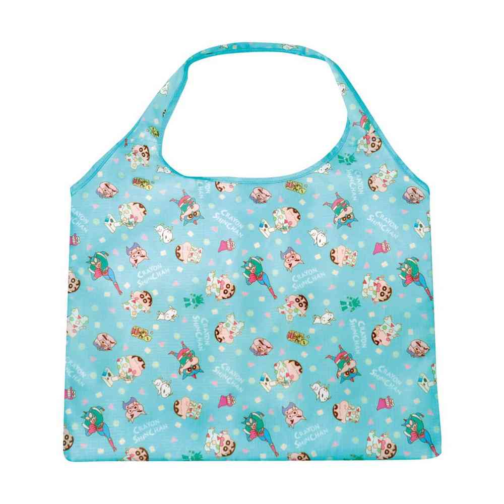 ジェイズプランニング エコバッグ クレヨンしんちゃん 1個入り ブルー