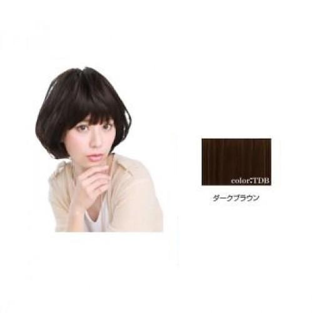 プリシラ オールウィッグ エアリーマッシュ 耐熱 ダークブラウン 【直送品】 返品・キャンセル・他商品と同時購入は不可