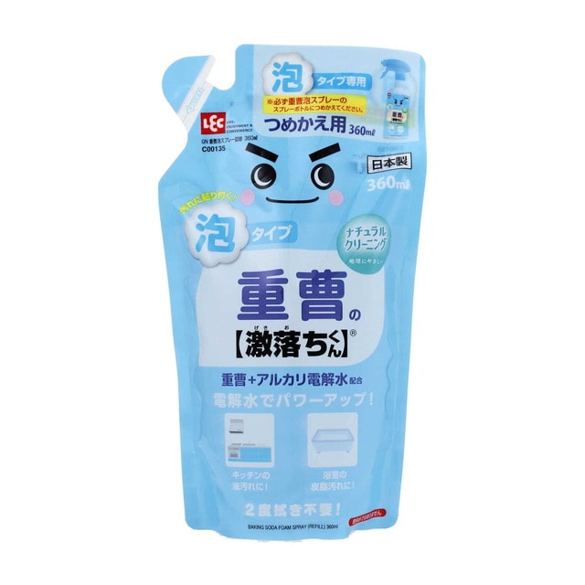 レック 重曹の激落ちくん 泡スプレー 詰替 360ml