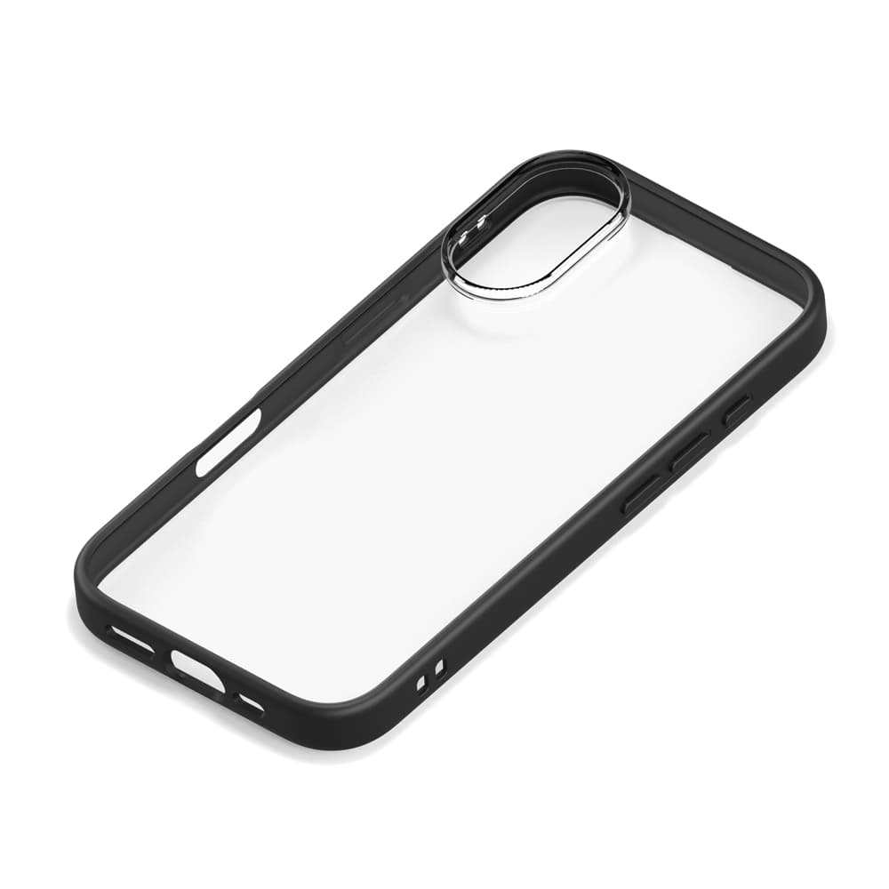 PGA iPhone 17用 ガラススリムケース ブラック PG-25AGT01BK 30g
