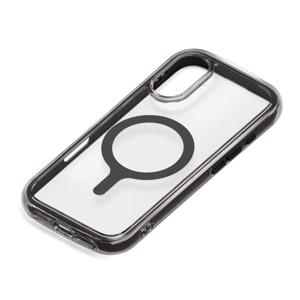 PGA iPhone 17用 MagSafe対応 エアクッションケース グラファイト PG-25AMA01BK 40g