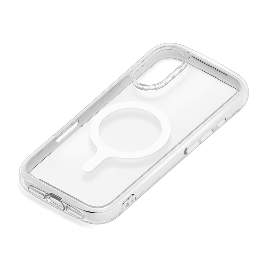 PGA iPhone 17用 MagSafe対応 エアクッションケース スノー PG-25AMA04CL 40g