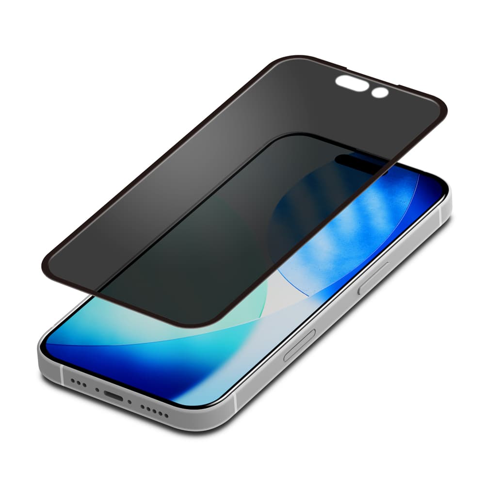 PGA iPhone 17/17 Pro/16 Pro用 液晶全面保護ガラス 角割れ防止 Dragontrail 13g