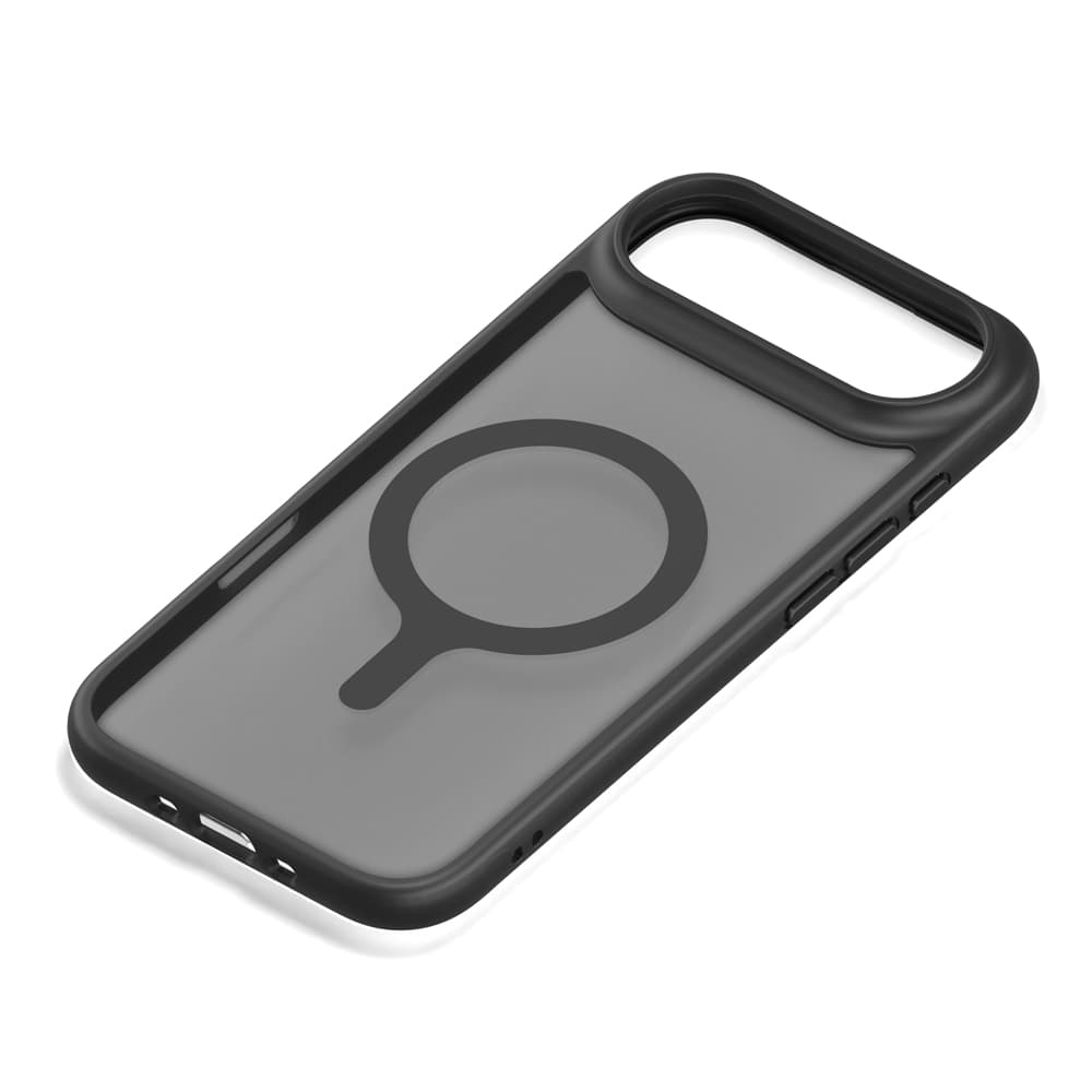 PGA iPhone Air用 MagSafe対応 ハイブリッドケース ブラック 30g