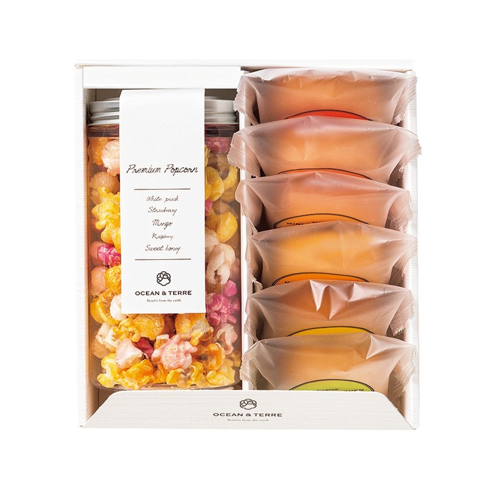 ◆A9651 キャラメリゼバーム・ポップコーン&バームセットA◇ メーカー直送 ▼返品・キャンセル不可【他商品との同時購入不可】