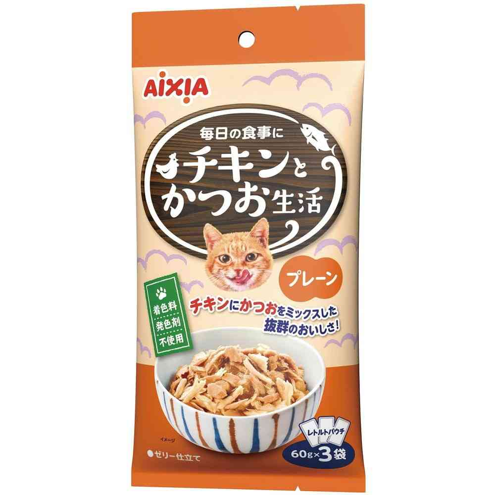 アイシア チキンとかつお生活 プレーン