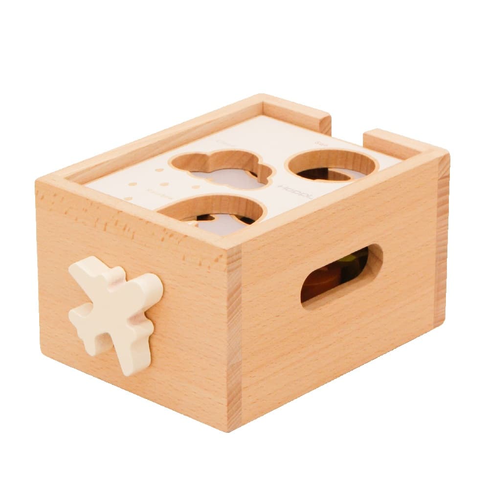 ホップル 木のおもちゃ スタッキングボックストイ ひこうき 【直送品】返品・キャンセル・他商品と同時購入不可
