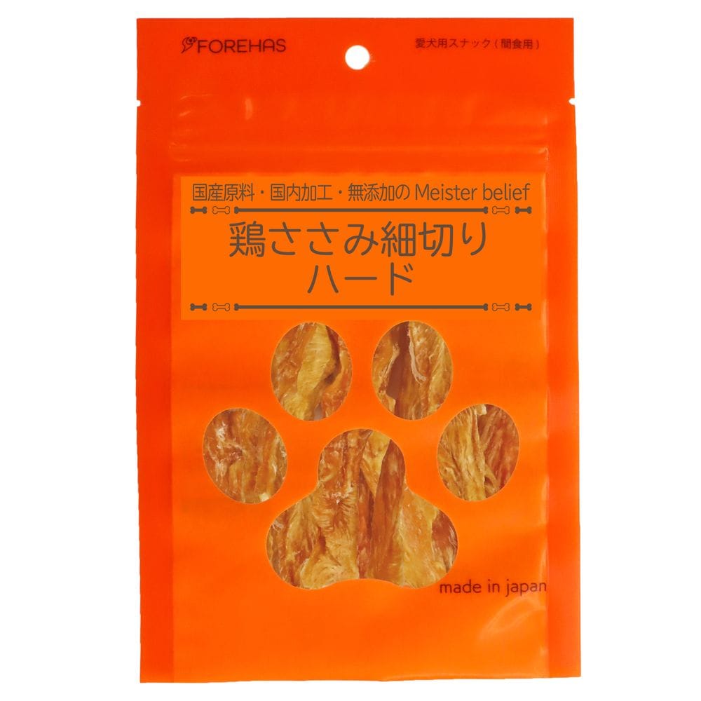 フォレハス鶏ささみ 細切りハード 70g