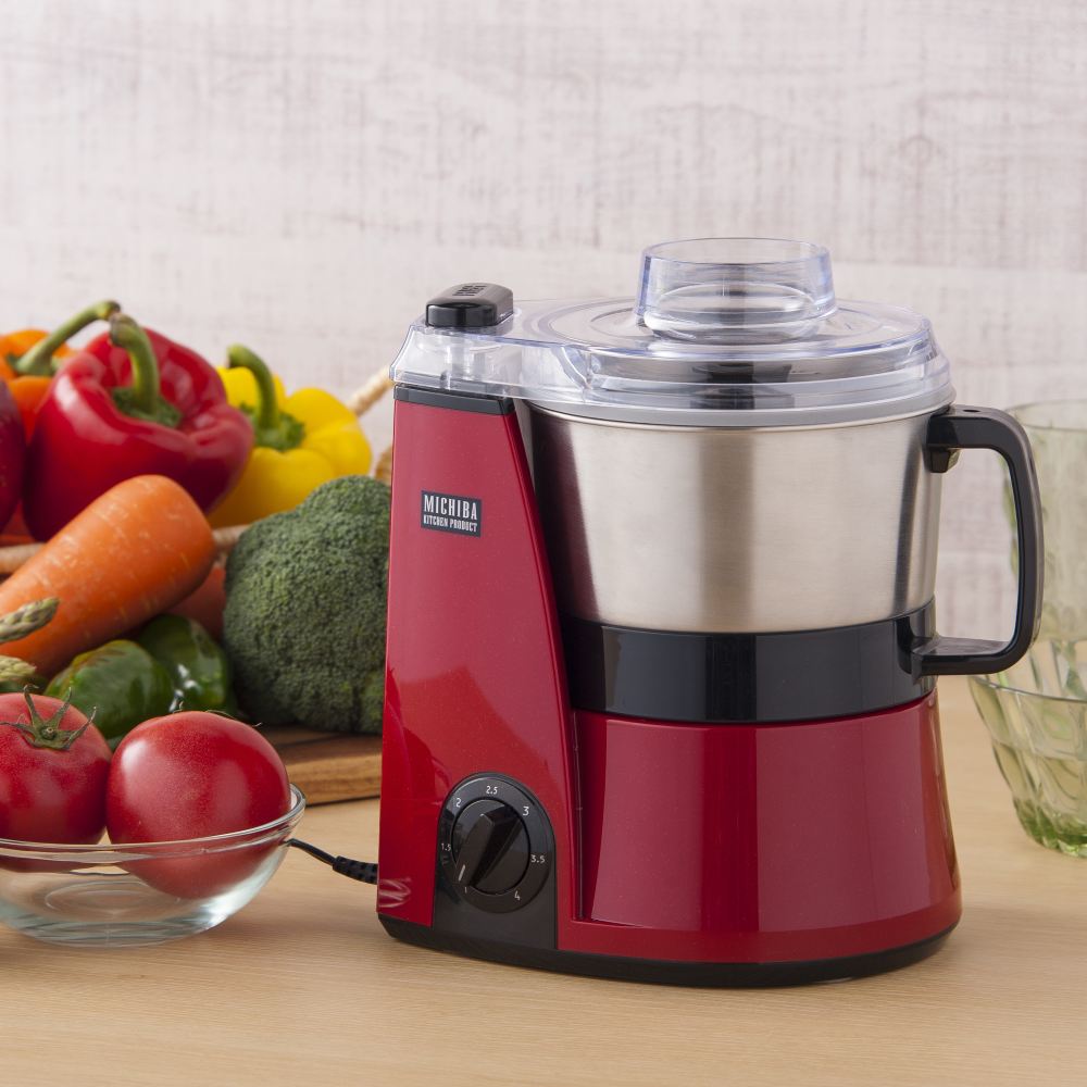 フードプロセッサー MB-MM56 レッド 道場六三郎監修 メーカー直送 ▼返品・キャンセル不可【他商品との同時購入不可】