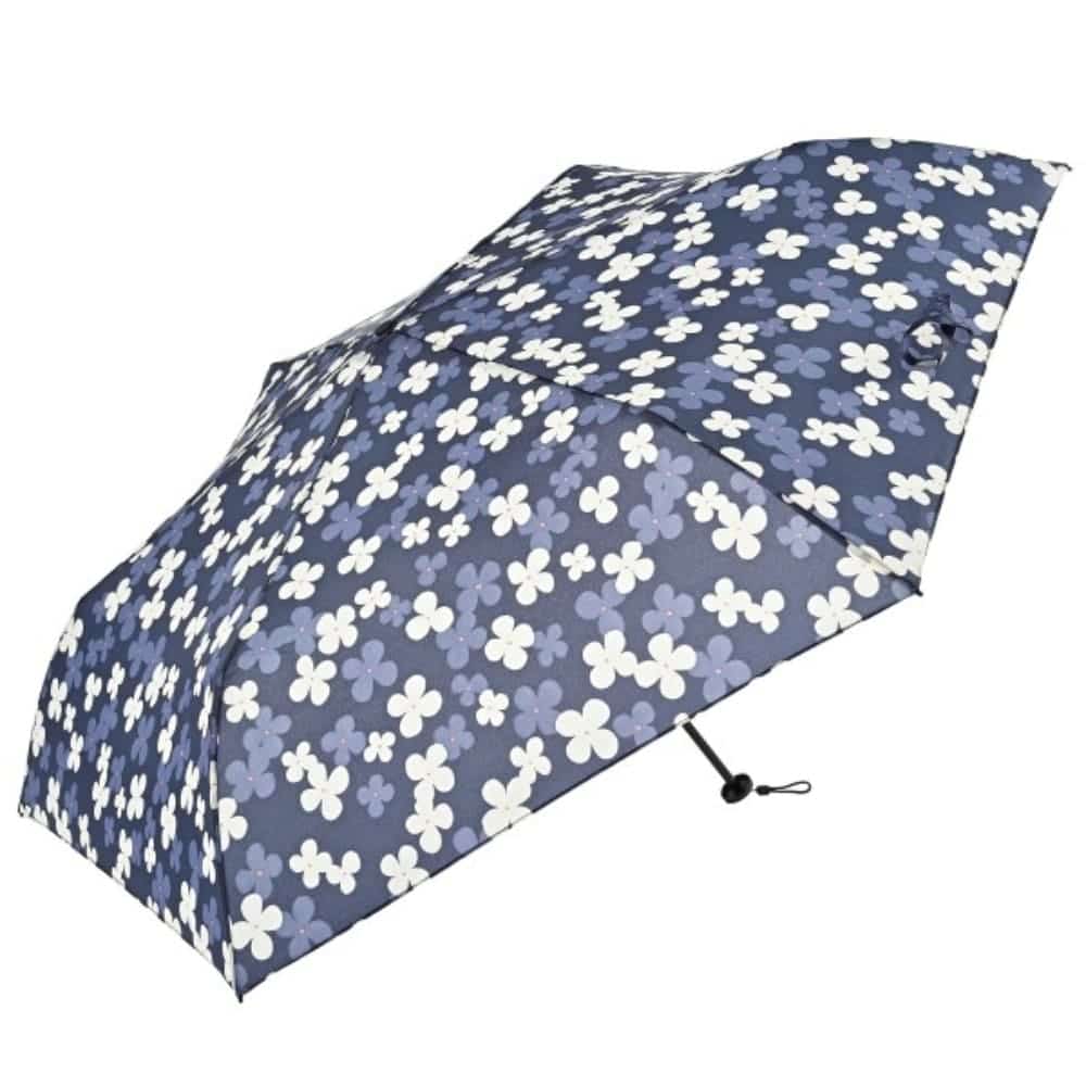 折りたたみ傘 1798NV ハンナ カーボン軽量ミニ55 メーカー直送 ▼返品・キャンセル不可【他商品との同時購入不可】